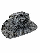 Load image into Gallery viewer, Custom Western Outlaw Hard Hat Scorching Hot Flames Cowboy Hat
