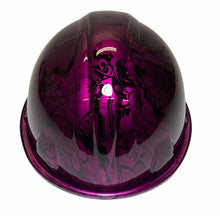 Load image into Gallery viewer, Custom Hard Hat Kandy Purple Translucent Graffiti SL Series Cap Style
