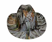 Load image into Gallery viewer, Custom Western Outlaw Hard Hat White Vista Camo
