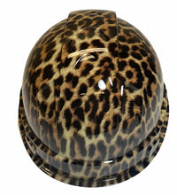 Load image into Gallery viewer, Hard Hat Ridgeline Cap Style Custom Cheetah Print
