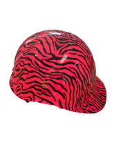 Load image into Gallery viewer, Hard Hat Ridgeline Cap Style Custom Hot Pink Zebra Print

