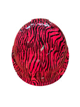 Load image into Gallery viewer, Hard Hat Ridgeline Cap Style Custom Hot Pink Zebra Print
