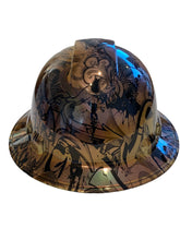 Load image into Gallery viewer, Custom Hard Hat Tarnished Graffiti Full Brim Ridgeline
