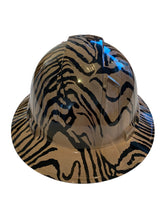 Load image into Gallery viewer, Custom Hard Hat Tarnished Zebra Full Brim Ridgeline
