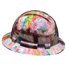 Load image into Gallery viewer, Custom Ridgeline Full Brim Hard Hat Chrome Slick Neon
