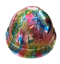 Load image into Gallery viewer, Hard Hat Ridgeline Cap Style Custom Chrome Tie Dye
