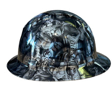 Load image into Gallery viewer, Custom Ridgeline Full Brim Hard Hat Chrome Naughty Boy
