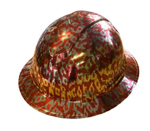 Load image into Gallery viewer, Custom Ridgeline Full Brim Hard Hat Chrome Canadian Flag
