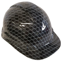 Load image into Gallery viewer, Hard Hat Ridgeline Cap Style Custom Gray Honeycomb Hex
