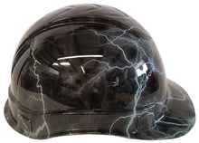 Load image into Gallery viewer, Hydro Dipped Hard Hat Ridgeline Cap Style Custom Gray Lightning
