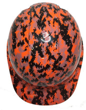 Load image into Gallery viewer, Hard Hat Ridgeline Cap Style Custom Hi Vis Orange Digital Camo
