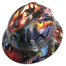 Load image into Gallery viewer, Custom Trump Hard Hat MSA V-Gard Full Brim
