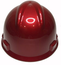 Load image into Gallery viewer, Custom Hard Hat Barcelona Red MSA VGard Cap Style

