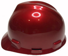 Load image into Gallery viewer, Custom Hard Hat Barcelona Red MSA VGard Cap Style
