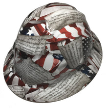 Load image into Gallery viewer, Hard Hat SL Series Full Brim Custom Amendments American Flag
