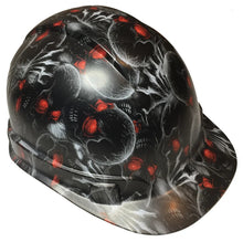 Load image into Gallery viewer, Hard Hat Ridgeline Cap Style Custom Creeper Red Eye
