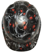 Load image into Gallery viewer, Hard Hat Ridgeline Cap Style Custom Creeper Red Eye
