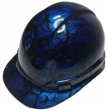 Load image into Gallery viewer, Custom Hard Hat Speedway Blue Insanity Skulls Cap Style Ridgeline
