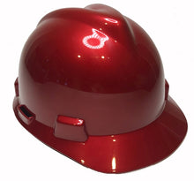 Load image into Gallery viewer, Custom Hard Hat Barcelona Red MSA VGard Cap Style
