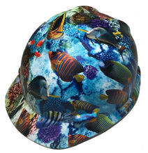 Load image into Gallery viewer, Hard Hat MSA V-Gard Cap Style Custom Fish
