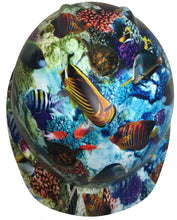 Load image into Gallery viewer, Hard Hat MSA V-Gard Cap Style Custom Fish
