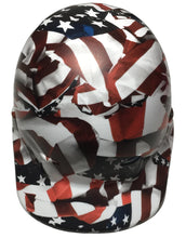 Load image into Gallery viewer, Hydro Dipped Hard Hat Pyramex SL Series Sleek Shell Cap Style Custom American Flag
