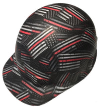 Load image into Gallery viewer, Hard Hat Pyramex SL Series Sleek Shell Cap Style Custom American Flag Thin Red Line
