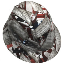Load image into Gallery viewer, Hard Hat SL Series Full Brim Custom Amendments American Flag
