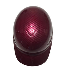 Load image into Gallery viewer, Custom Hydro Dipped Brandywine Red Gold Carbon Fiber Bump Cap
