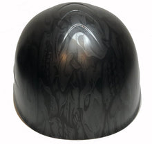 Load image into Gallery viewer, Custom Hydro Dipped Metallic Graphite Insanity Skulls Bump Cap
