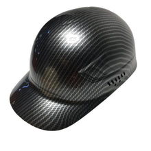 Load image into Gallery viewer, Custom Hydro Dipped Block Carbon Fiber Bump Cap
