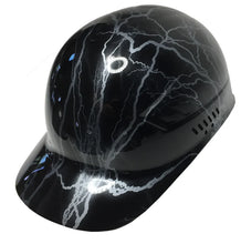 Load image into Gallery viewer, Custom Hydro Dipped Silver Lightning Bump Cap
