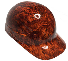 Load image into Gallery viewer, Custom Hydro Dipped Orange Burlwood Bump Cap
