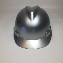 Load image into Gallery viewer, Custom Painted MSA Cap Style Silver Metallic
