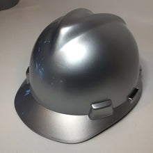 Load image into Gallery viewer, Custom Painted MSA Cap Style Silver Metallic
