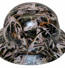 Load image into Gallery viewer, Custom Hydro Dipped Hard Hat Next Camo Bonz Full Brim Vented Ridgeline
