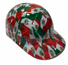Load image into Gallery viewer, Custom Hydro Dipped Mexico Flag Bump Cap
