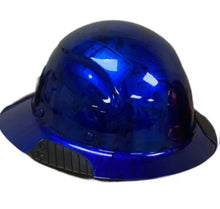 Load image into Gallery viewer, Custom Blue Kandy 100 Dollar Bills Lift DAX Carbon Fiber HDC-15KG Full Brim Hard Hat

