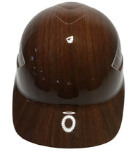 Load image into Gallery viewer, Custom Hydro Dipped Bump Cap Brown Oak
