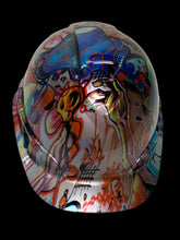 Load image into Gallery viewer, Custom Hydro Dipped Colored Graffiti Ridgeline Cap Style Hard Hat
