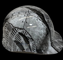 Load image into Gallery viewer, Hydro Dipped Hard Hat Ridgeline Cap Style Custom White Steel Raptor
