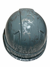 Load image into Gallery viewer, Custom Hard Hat Hydro Dipped Gray Lilies Ridgeline Cap Style
