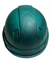 Load image into Gallery viewer, Custom Hard Hat Dark Green SnakeSkin Ridgeline Cap Style
