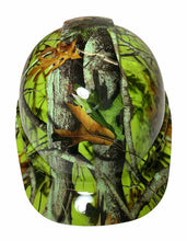 Load image into Gallery viewer, Hard Hat Ridgeline Cap Style Custom Hi Vis Green Vista Camo
