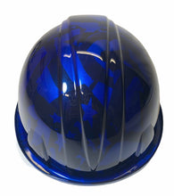 Load image into Gallery viewer, Custom Hard Hat Blue Midnight Flags Hydro Dipped SL Series Cap Style

