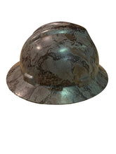 Load image into Gallery viewer, Custom Hard Hat Nat Gear Camo Hydro Dipped Full Brim MSA VGard
