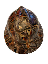 Load image into Gallery viewer, Custom Hydro Dipped Woods Thunder Mountain Hard Hat MSA V-Gard Full Brim
