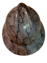 Load image into Gallery viewer, Custom Hard Hat Nat Gear Camo Hydro Dipped Full Brim MSA VGard
