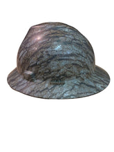 Load image into Gallery viewer, Custom Hard Hat Treebark Camo Hydro Dipped Full Brim MSA VGard
