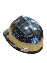 Load image into Gallery viewer, Hard Hat MSA V-Gard Cap Style Custom Chrome
